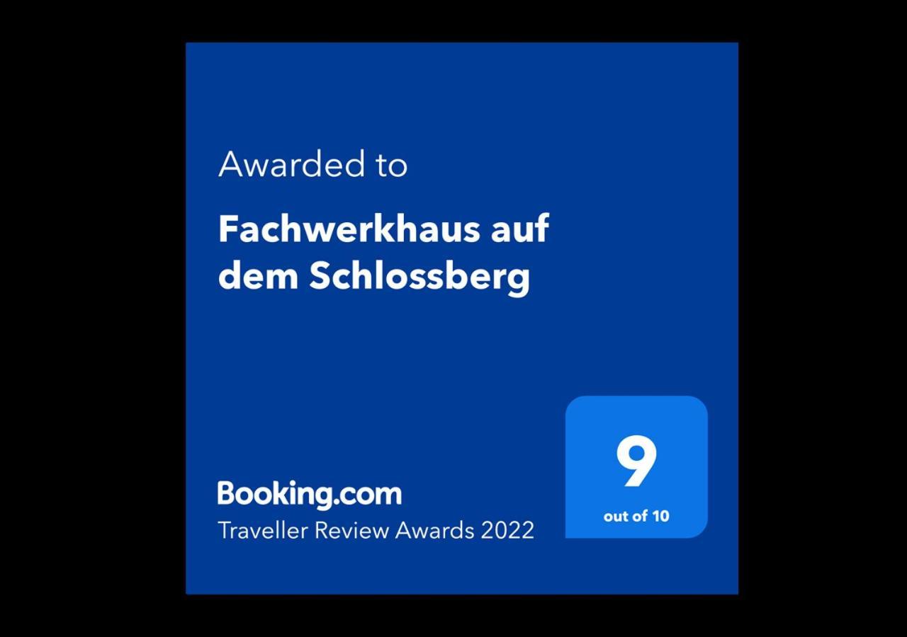 Fachwerkhaus Auf Dem Schlossberg クヴェードリンブルク エクステリア 写真